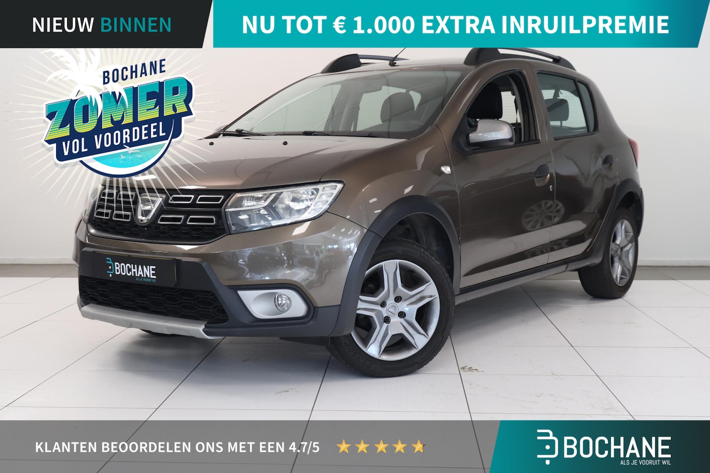 Dacia Sandero - 0.9 TCe Ambiance | Trekhaak | Bluetooth | Radio USB | - AutoWereld.nl