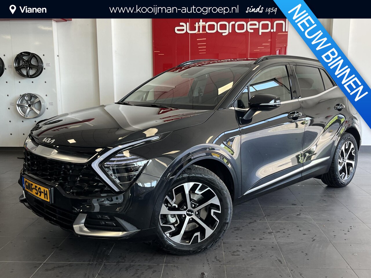 Kia Sportage - 1.6 T-GDi Hybrid DynamicPlusLine NL Auto, BTW auto, zeer netjes - AutoWereld.nl