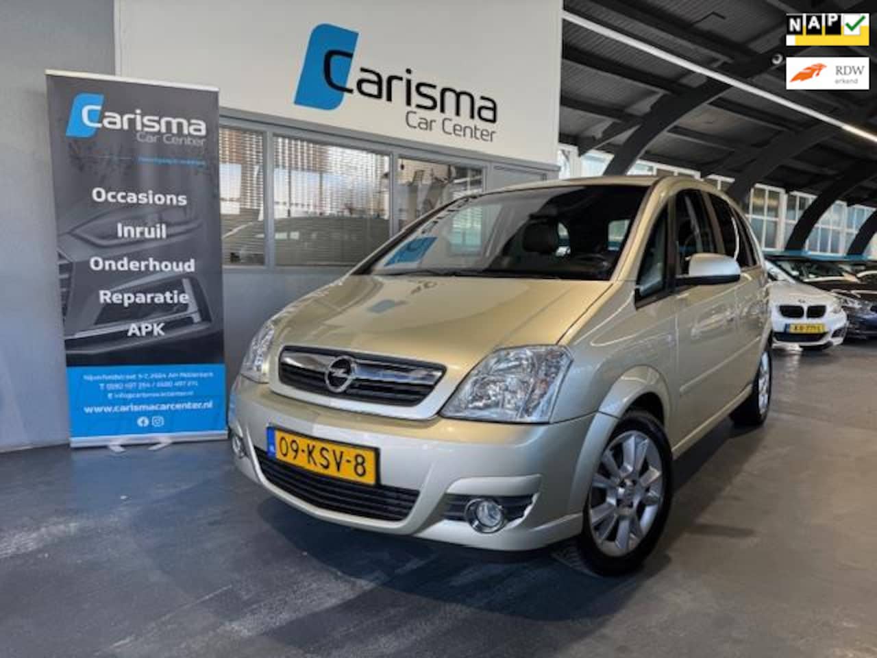 Opel Meriva - 1.6-16V Cosmo Clima|Leder|Cruise - AutoWereld.nl