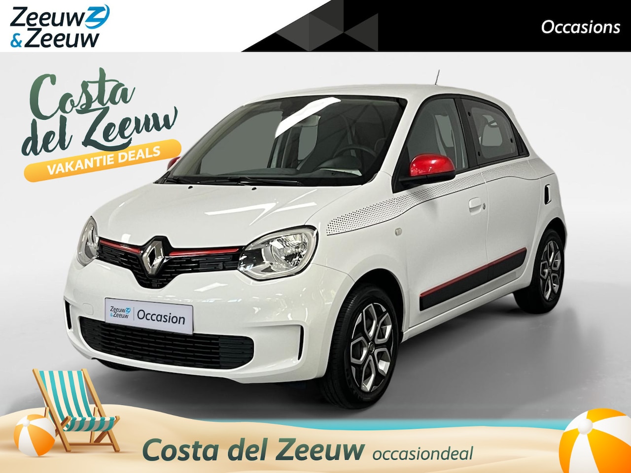 Renault Twingo - 1.0 SCe Collection AIRCO BLUETOOTH PARKEERSENSOREN ACHTER CRUISE CONTROL DEALER ONDERHOUDE - AutoWereld.nl