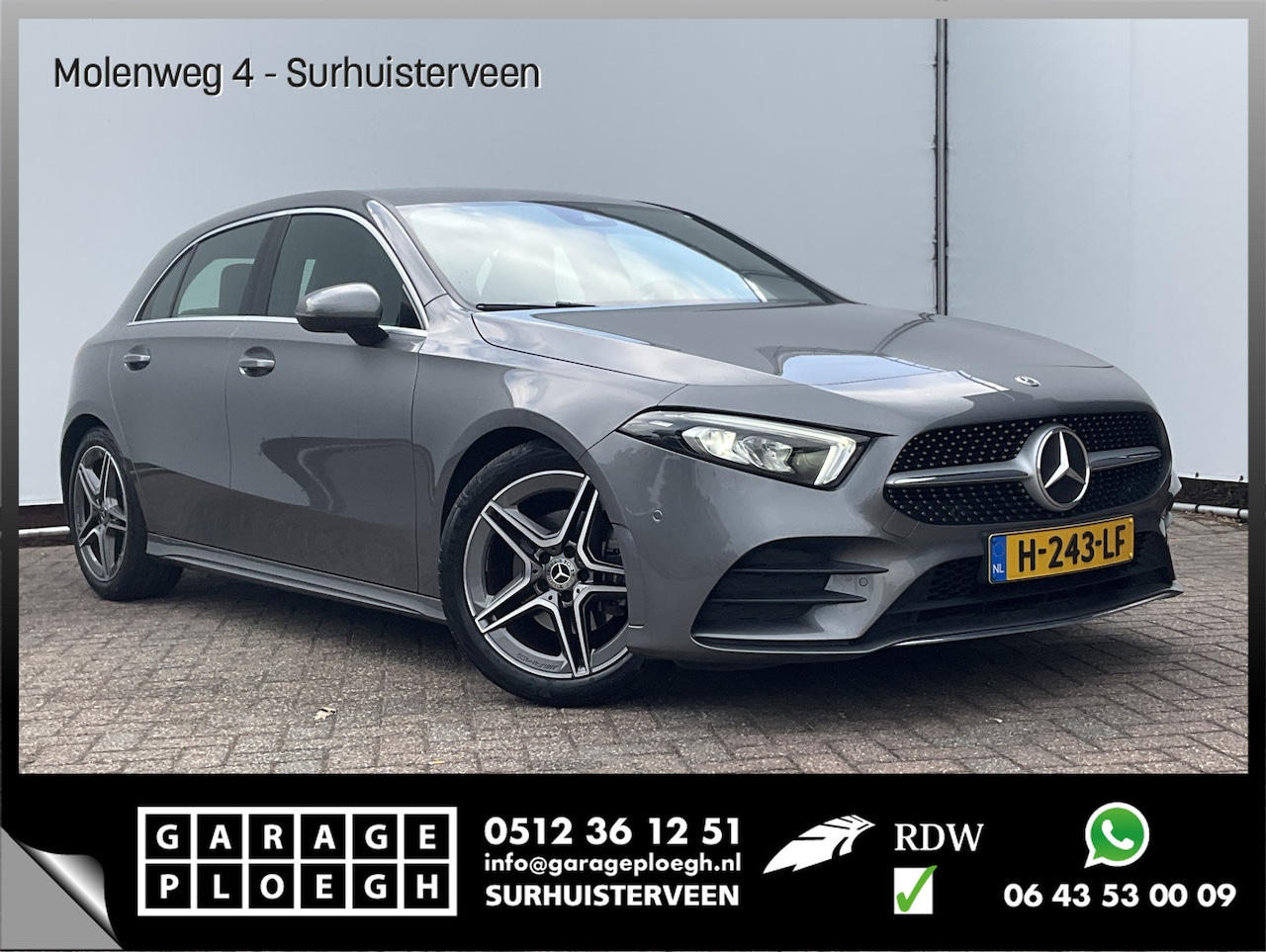 Mercedes-Benz A-klasse - 160 Business Solution AMG Line Carplay Stoelverw Led NL-Auto 31.841KM! - AutoWereld.nl