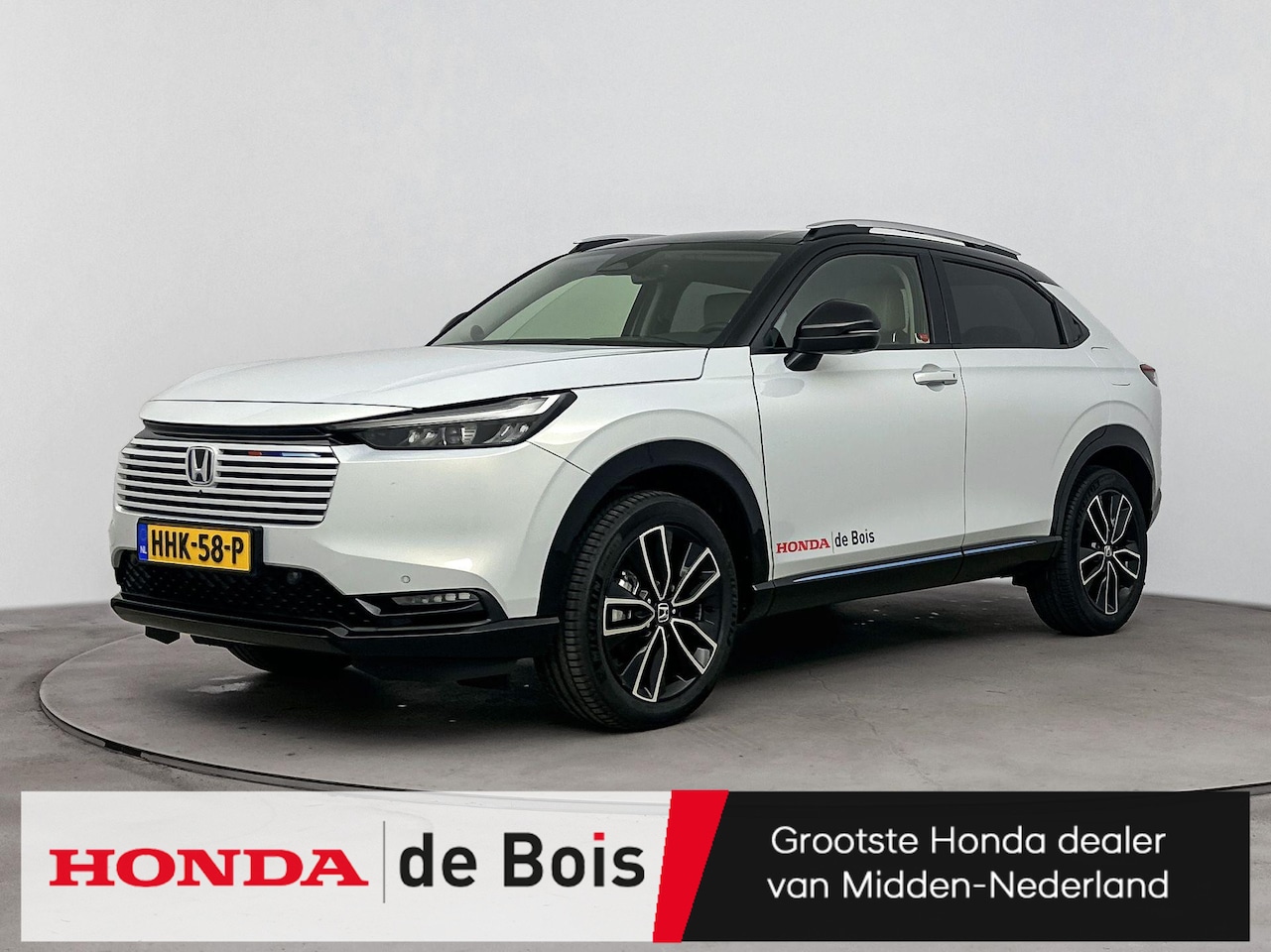 Honda HR-V - 1.5 e:HEV Advance Style Plus | Facelift | Tot 10 jaar garantie!* | Two Tone | 1/2 wit lede - AutoWereld.nl