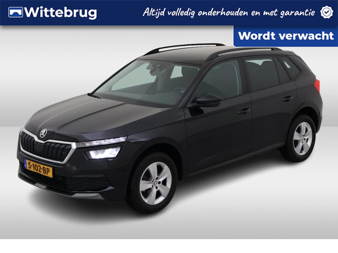 Skoda Kamiq - 1.0 TSI Ambition Sunset Parkeersensoren / App-connect / Airco / 16"LM Velgen Unieke km sta - AutoWereld.nl