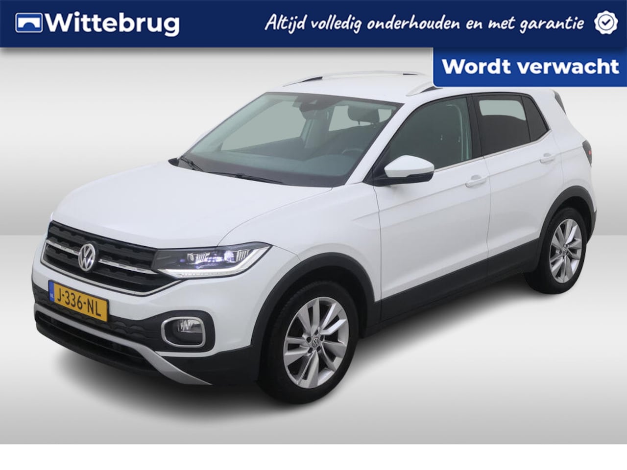 Volkswagen T-Cross - 1.0 TSI Style Executive DSG Automaat Navigatie / Clima / 17"LM Velgen / LED /  Parkleersen - AutoWereld.nl