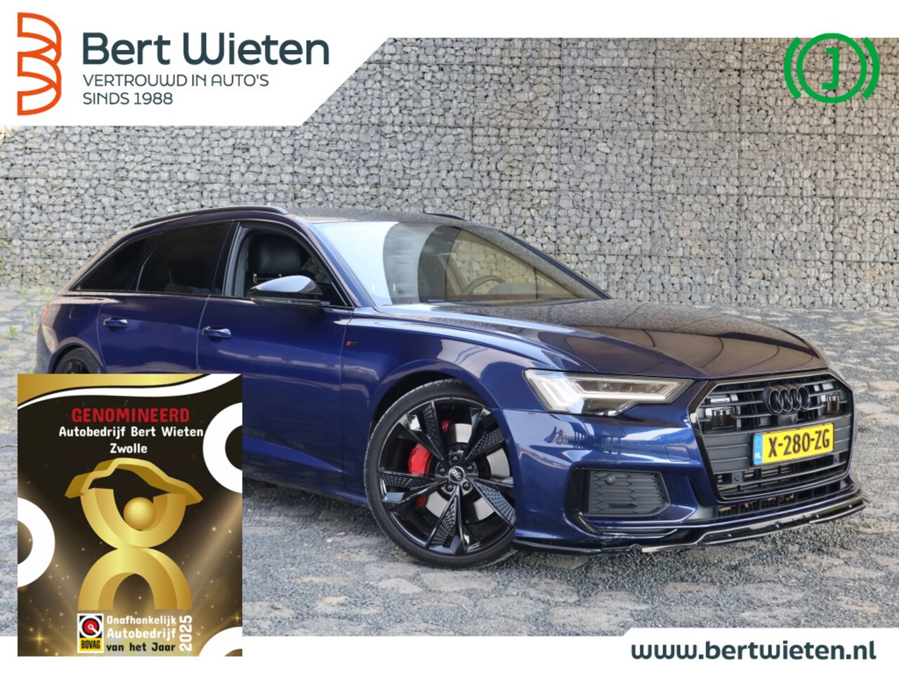 Audi A6 Avant - 55 TFSI e quattro Competition | B&O | LED Matrix | Trekhaak - AutoWereld.nl