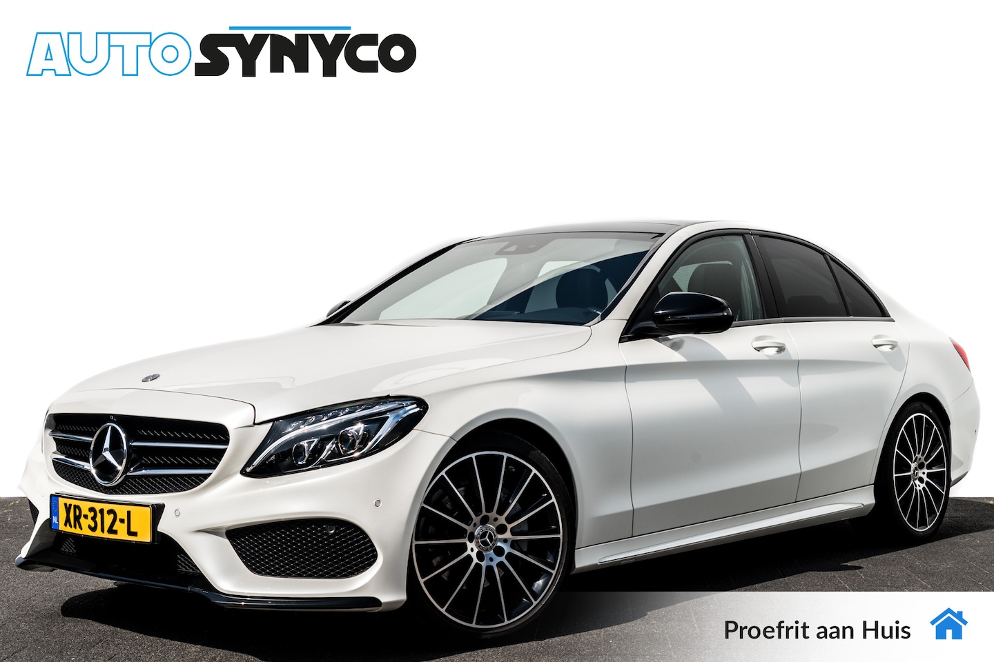 Mercedes-Benz C-klasse - 180 CDi Autom. Sport Edition Premium Plus I Panormadak I Lederen Sportstoelen I Burmester - AutoWereld.nl