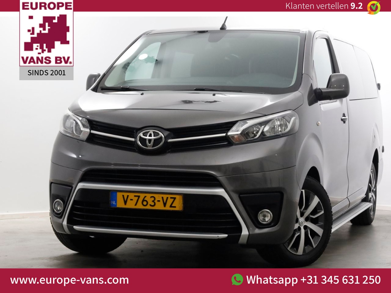 Toyota ProAce Worker - 2.0 D-4D 150pk E6 Professional Lang D.C. Navi/Camera 02-2019 - AutoWereld.nl