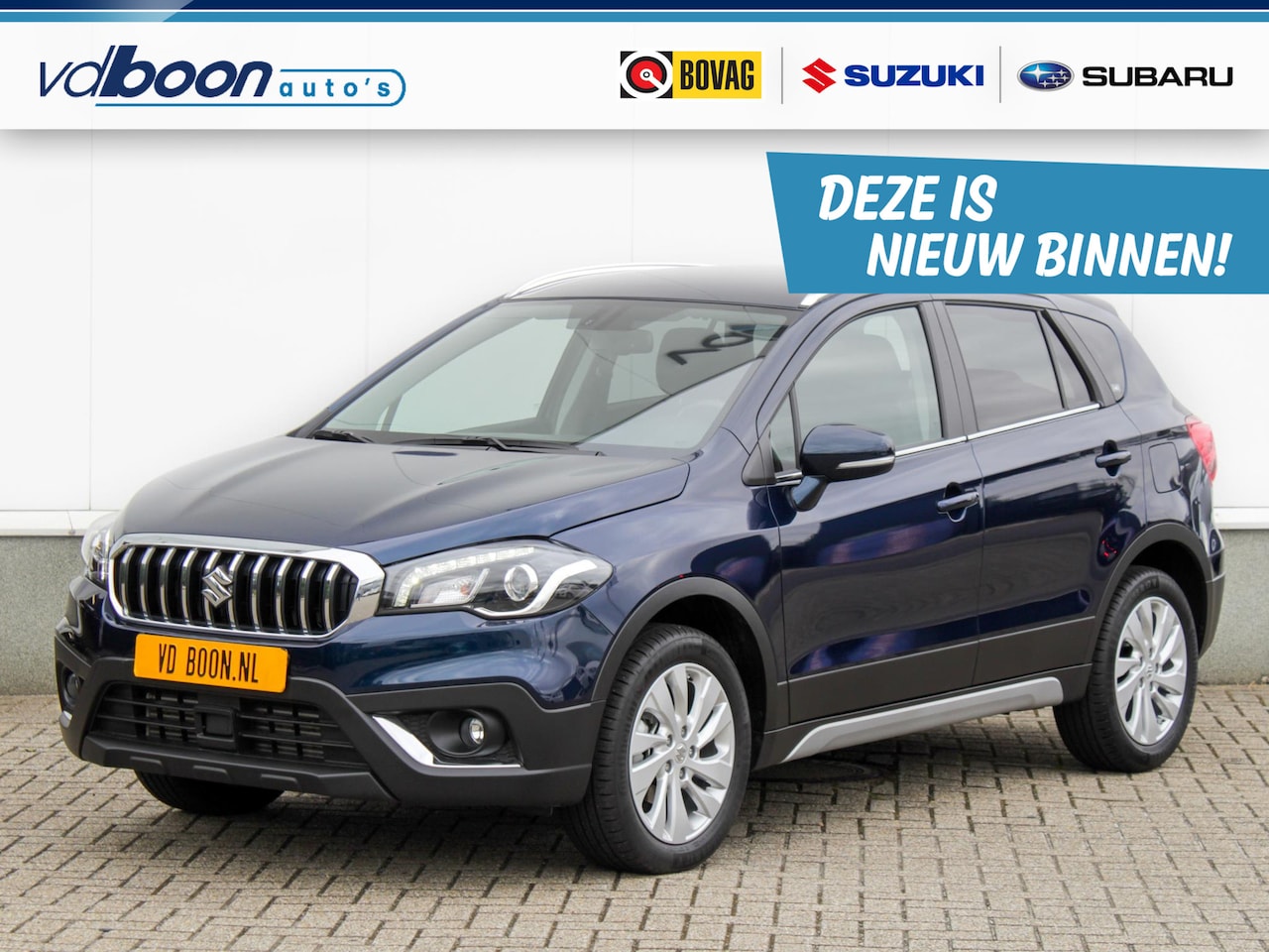 Suzuki S-Cross - 1.4 Boosterjet Select Smart Hybrid Automaat | Adap. Cruise | Cruise | Camera | Lm-Velgen - AutoWereld.nl