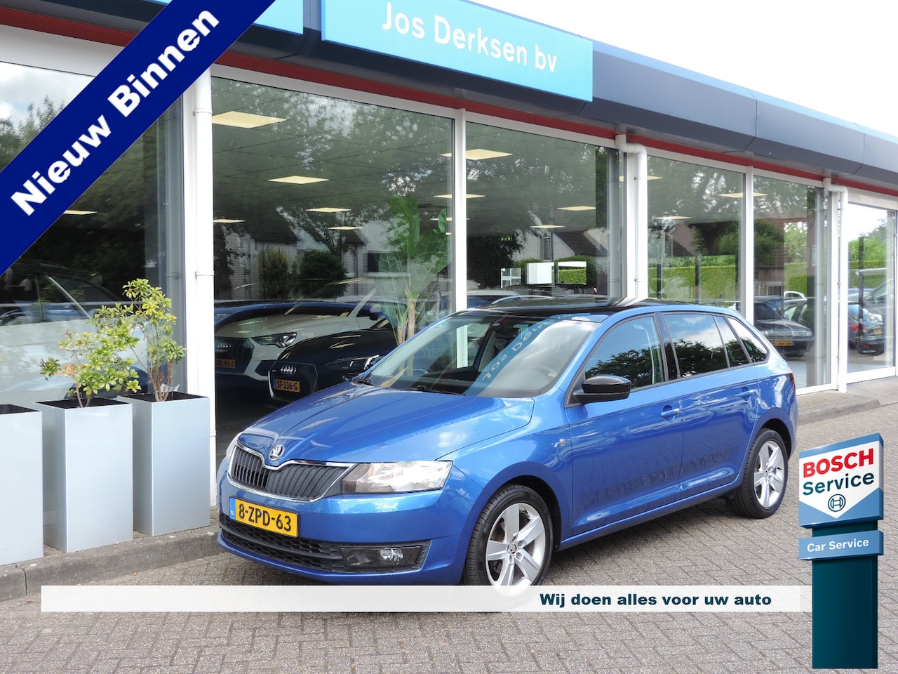 Skoda Rapid Spaceback - 1.2 TSI Greentech Style Edition - 1e eigenaar |  Pano | Climat | DAB | Nav | Trekhaak - AutoWereld.nl