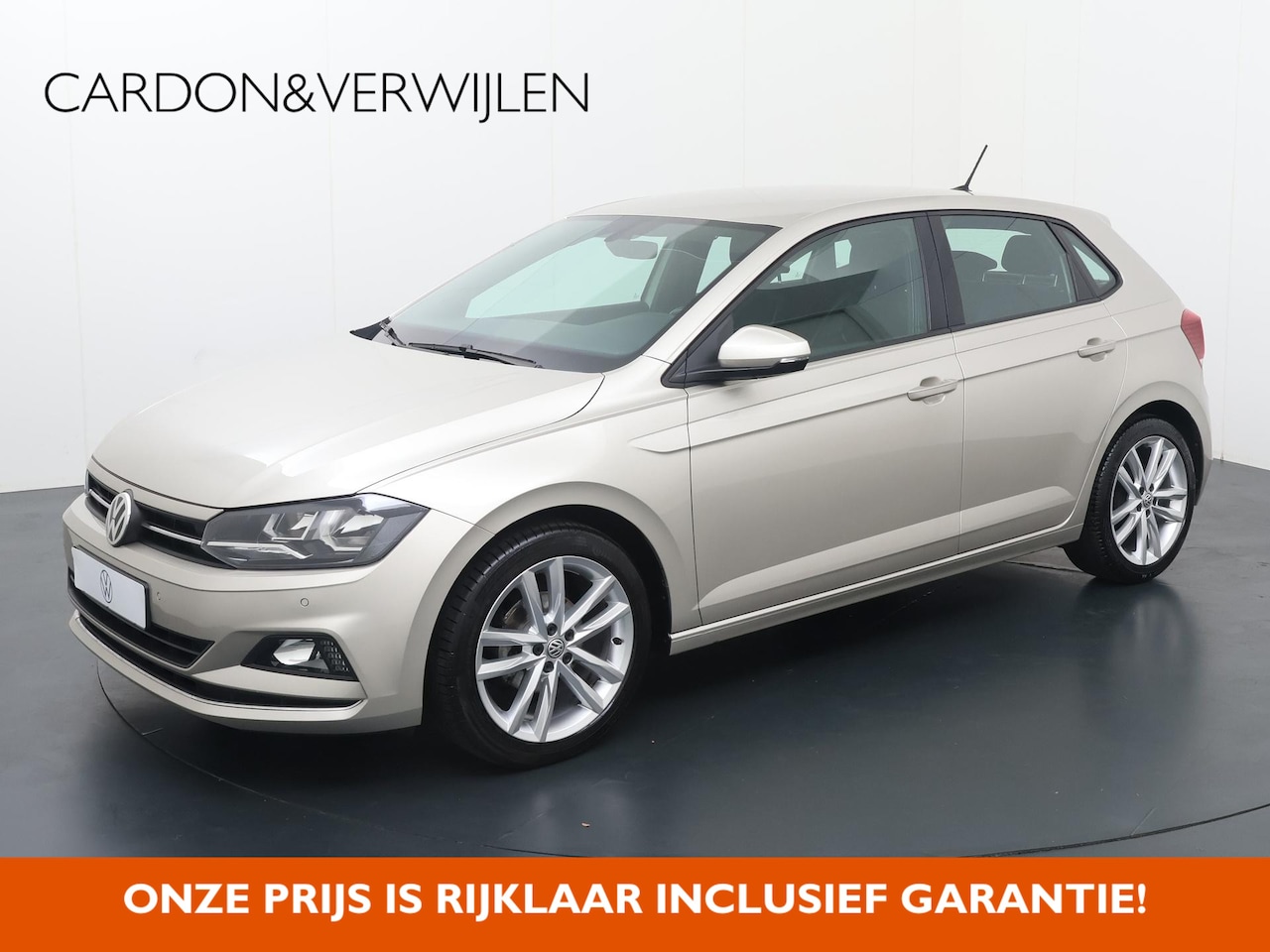 Volkswagen Polo - 1.0 TSI Highline | 95 PK | Navigatiesysteem | Parkeersensoren | Adaptive cruise control | - AutoWereld.nl