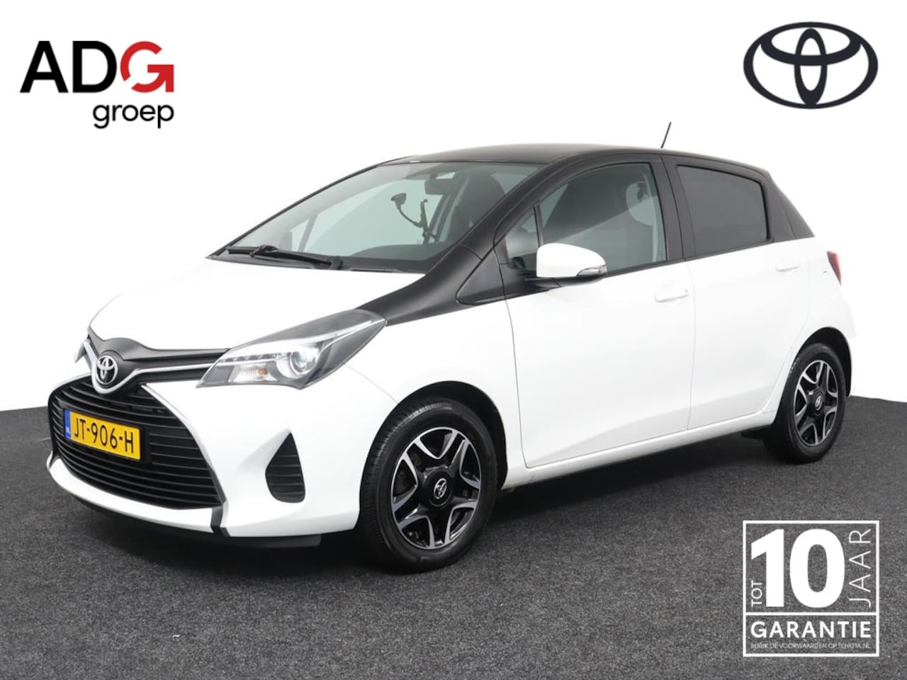 Toyota Yaris - 1.3 VVT-i Aspiration Bi-Tone | Airco | Cruise-Control | Parkeercamera | Lichtmetalen-Velge - AutoWereld.nl