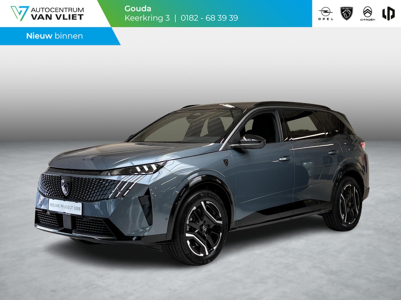 Peugeot e-5008 - GT Avantage 73 kWh Mistral Executive Interior (AGR) | 360 camera | Massagestoelen | Stoel - AutoWereld.nl