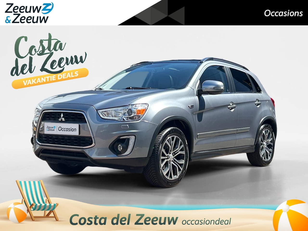 Mitsubishi ASX - 1.6 Cleartec Instyle | Panorama Dak | Trekhaak | Cruise Control | Climate Control | Blueto - AutoWereld.nl