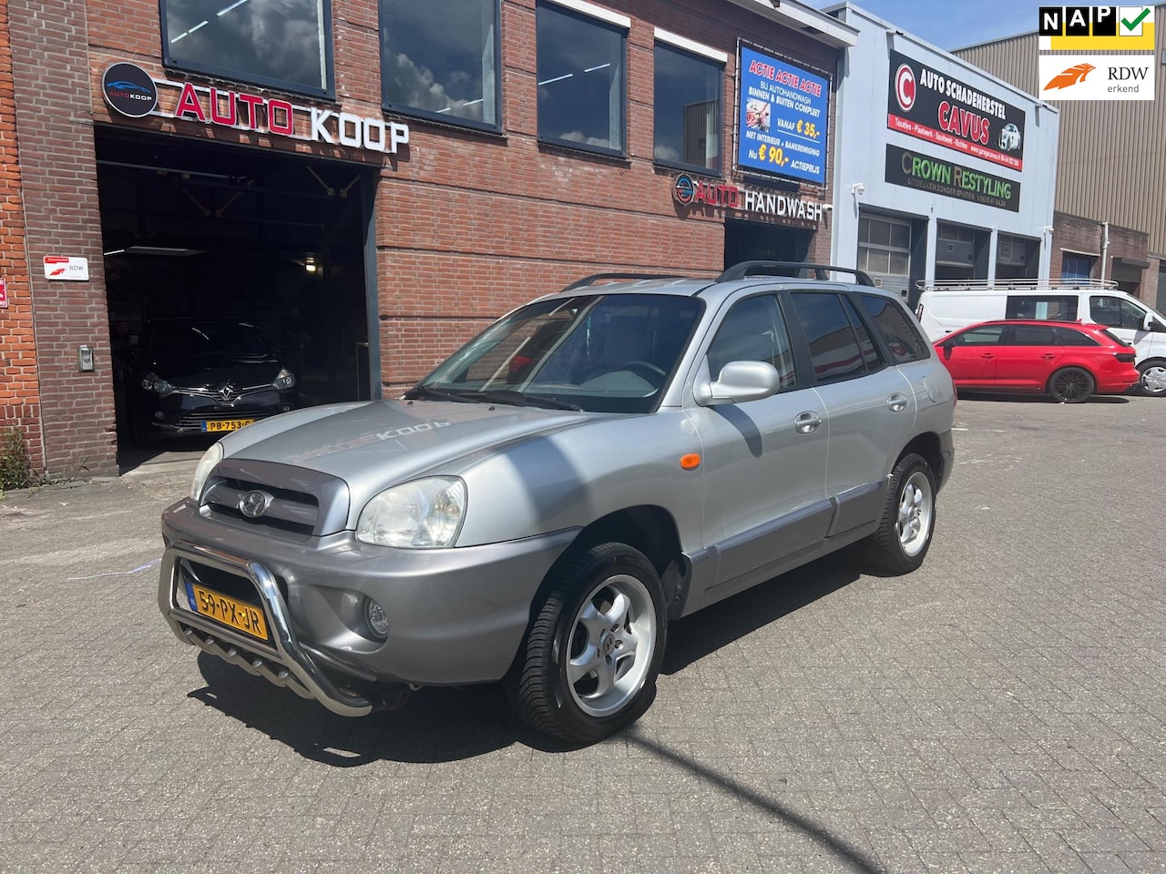 Hyundai Santa Fe - 2.0i-16V Motion Schuifdak Clima Cruise Trekhaak - AutoWereld.nl