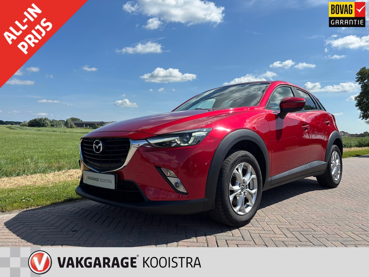 Mazda CX-3 - 2.0 SkyActiv-G 120 SkyLease+ Cruise contr. / Airco - AutoWereld.nl