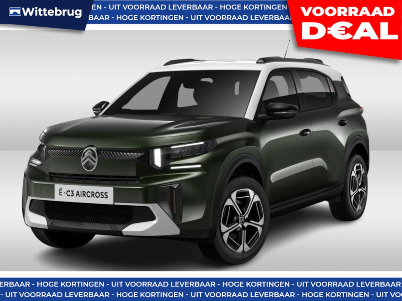 Citroën Ë-C3 Aircross - Max 113pk 44 kWh DIRECT LEVERBAAR - GRATIS WALLBOX LAADPAAL - AutoWereld.nl