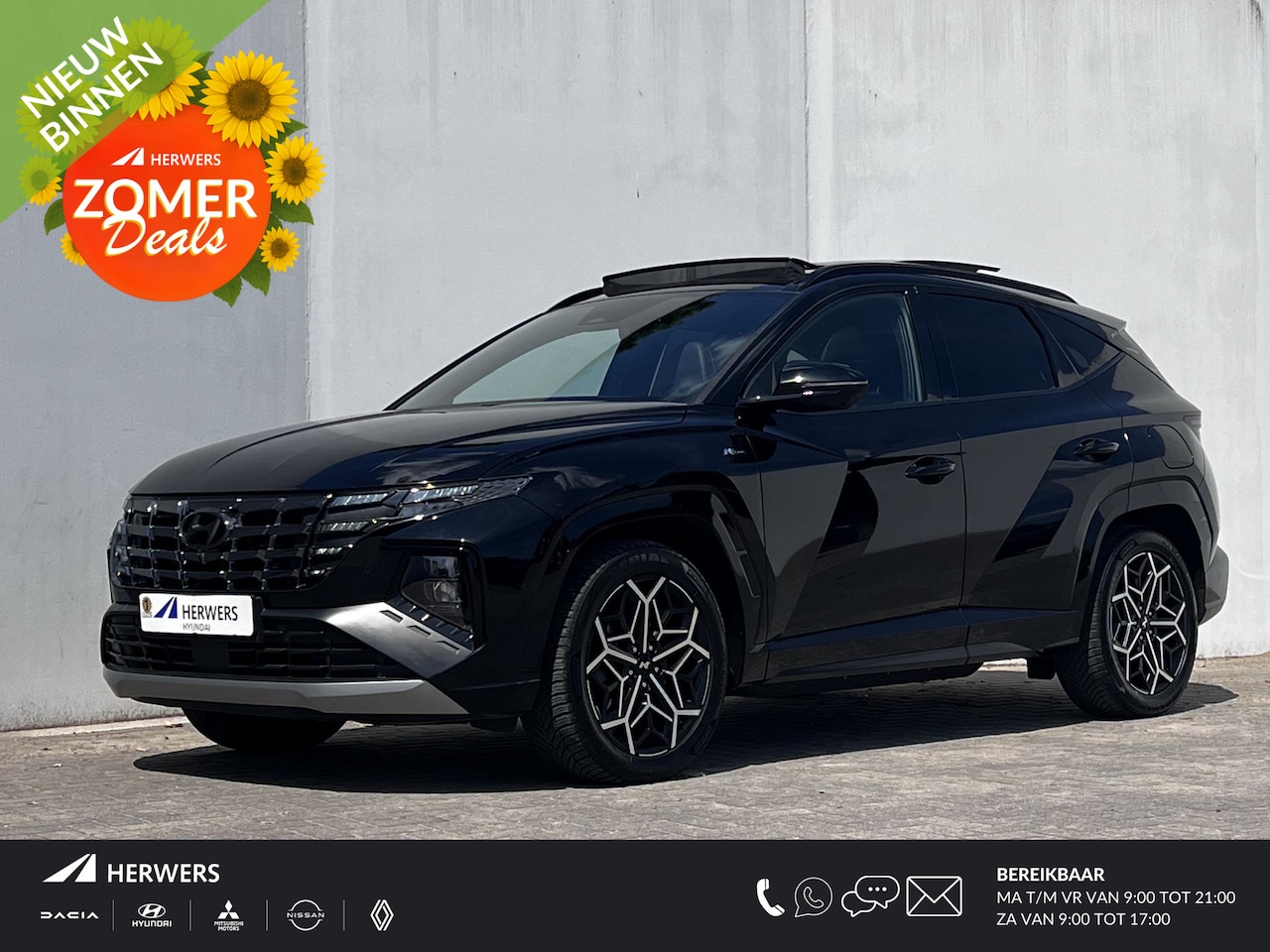 Hyundai Tucson - 1.6 T-GDI PHEV N Line Sky 265 4WD Automaat / Dealer onderhouden / Elektr. stoelen en klep - AutoWereld.nl