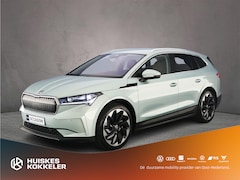 Skoda Enyaq iV - 80 204pk Automaat Warmtepomp, Trekhaak, Lederen bekleding, Adaptive cruise control, Achter