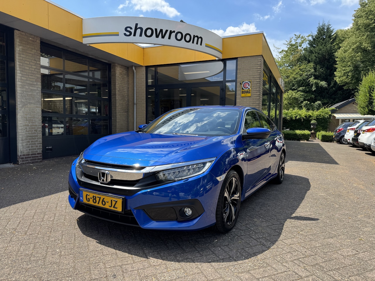 Honda Civic - 1.5 i-VTEC Executive Climate Control Leder Schuifdak Carplay - AutoWereld.nl