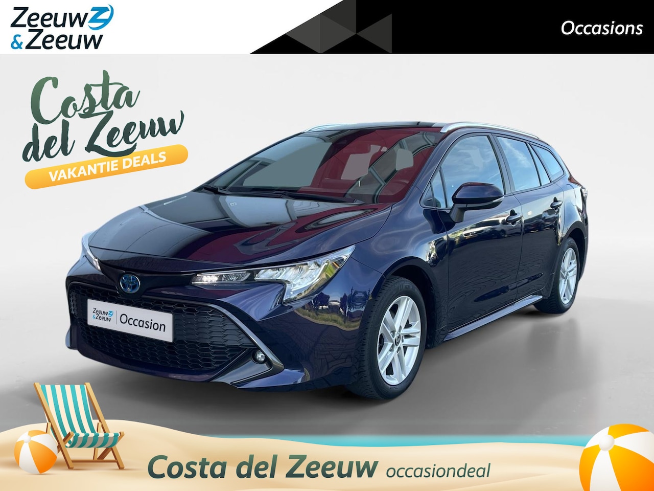 Toyota Corolla Touring Sports - Hybrid 140 Active | Automaat|Navigatie| Adaptieve cruise control| Achteruitrijcamera|LM Ve - AutoWereld.nl