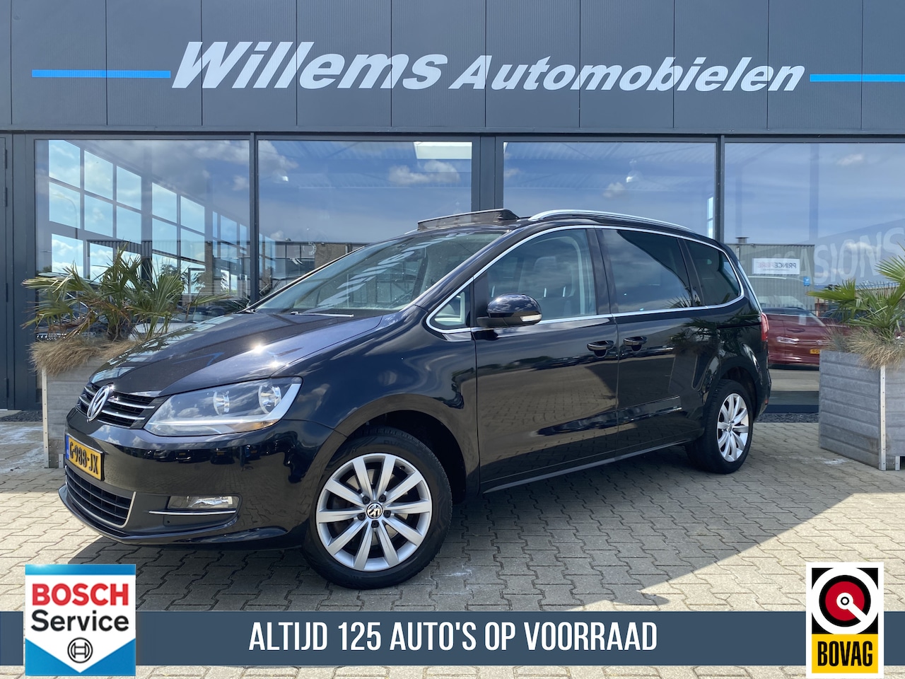 Volkswagen Sharan - 1.4 TSI Highline 7P Panorama Dak, Stoelverwarming & Wegklapbare Haak - AutoWereld.nl