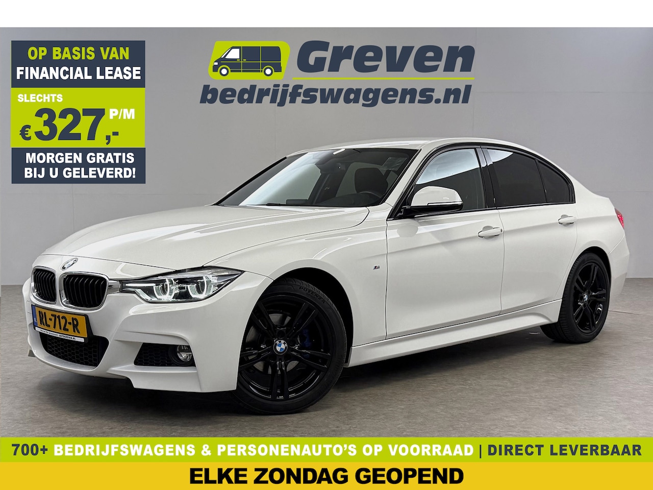BMW 3-serie - 318i Executive M-Sport Sfeer LED Clima Cruise Navi PDC 18''LMV - AutoWereld.nl