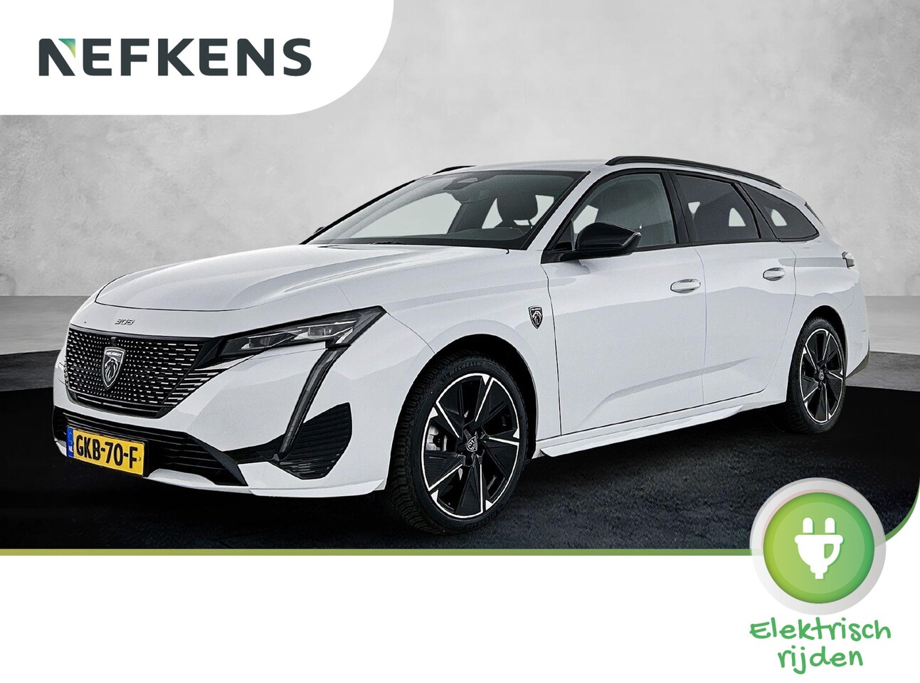 Peugeot e-308 SW - GT EV 54 kWh 156pk | 410km WLTP Actieradius | Navigatie | Achteruitrijcamera | Leder/Stof/ - AutoWereld.nl