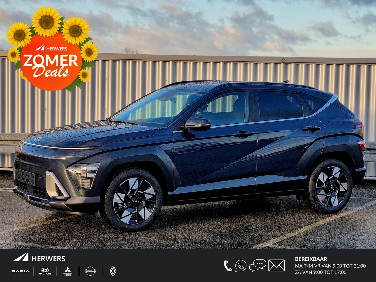 Hyundai Kona - 1.6 GDI HEV Comfort Smart / €1500,- Voordeel Op Nieuwprijs / Rijklaarprijs / Direct Leverb - AutoWereld.nl