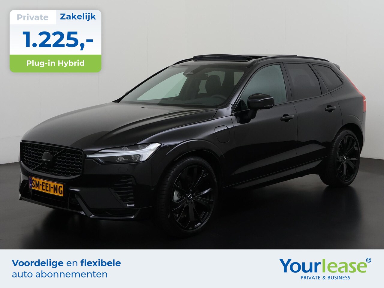 Volvo XC60 - T6 Plug-in hybrid AWD Ultra Black Edition | 1225,- Full Operational Lease | Zondag Open! - AutoWereld.nl