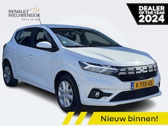 Dacia Sandero - 1.0 TCe 100 ECO-G Expression / AIRCO / ACHTERUITRIJ CAMERA / PARKEERSENSOREN VOOR & ACHTER