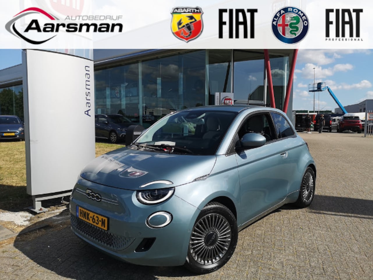 Fiat 500e - Icon 42 kWh | Camera | Stoelverwarming | LED | Carplay | Dodehoeksensoren - AutoWereld.nl
