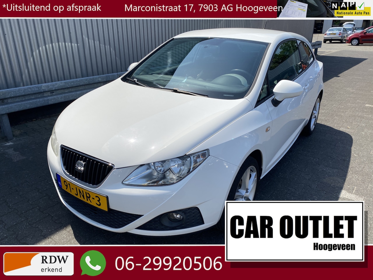 SEAT Ibiza SC - 1.6 Sport A/C, CC, LM, nw. APK – Inruil Mogelijk – - AutoWereld.nl
