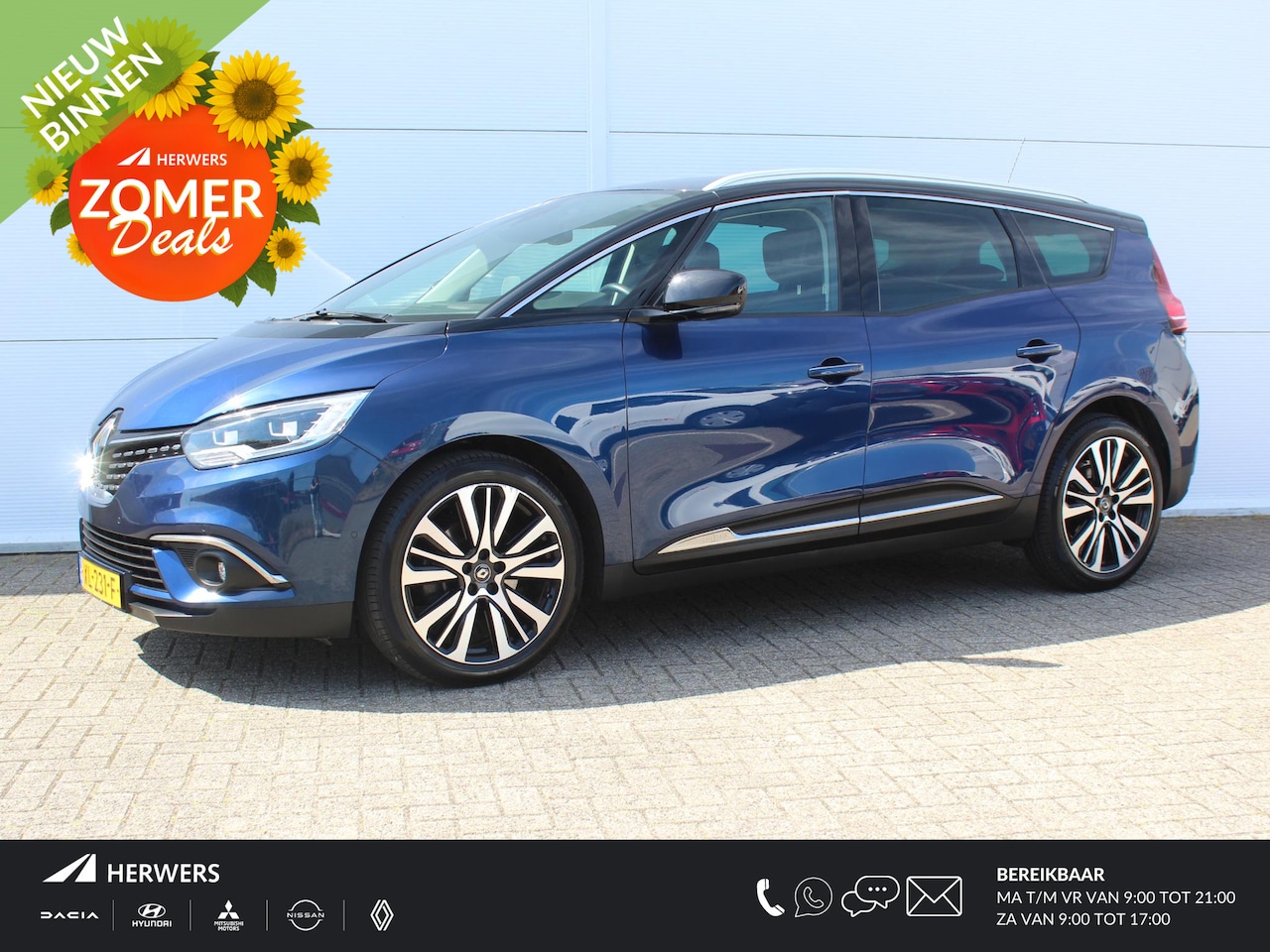 Renault Grand Scénic - 1.3 TCe Initiale Paris AUTOMAAT / Lederen Bekleding / Bose / Navigatie + Apple Carplay/And - AutoWereld.nl
