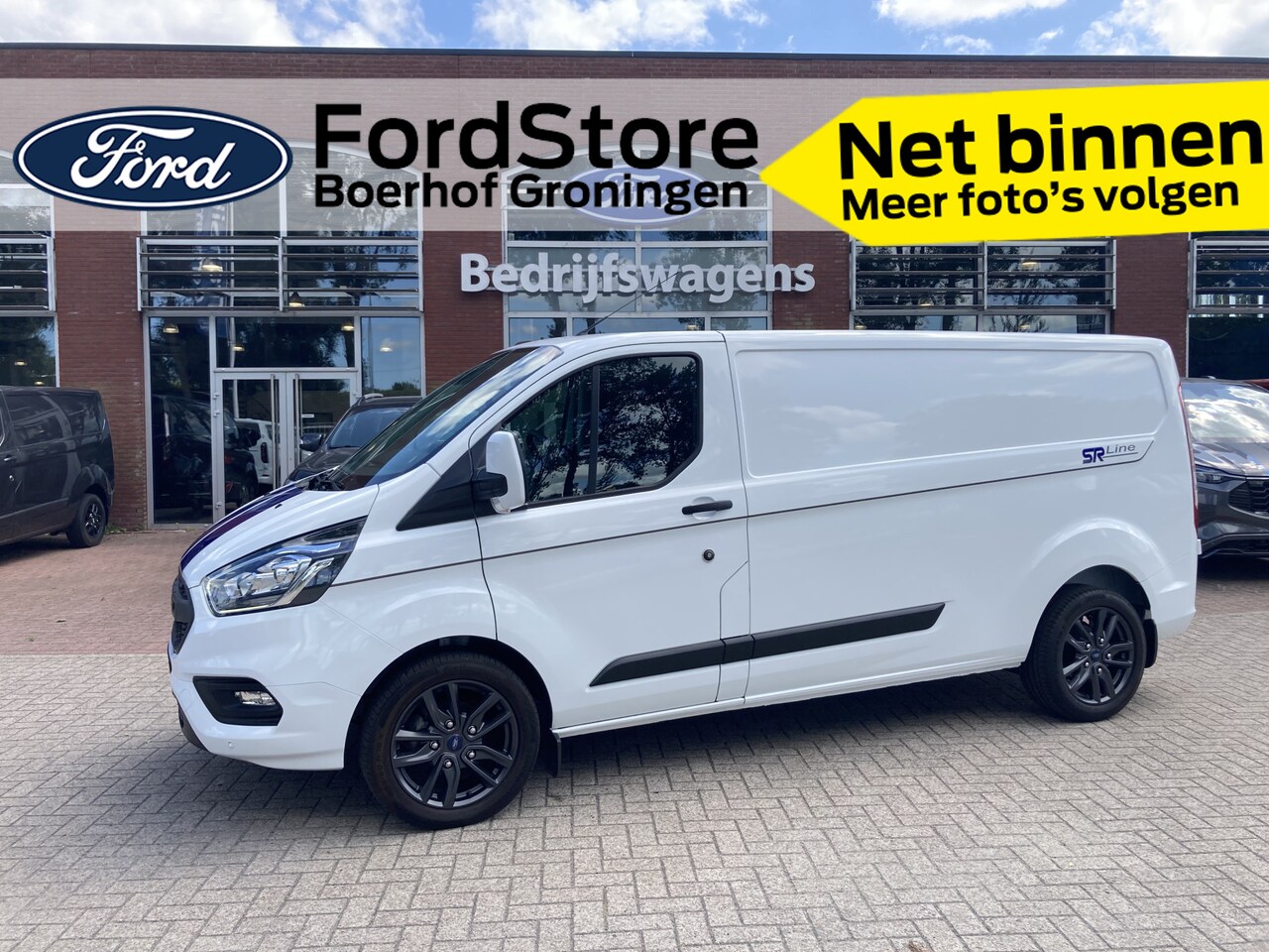 Ford Transit Custom - SR-line 300 2.0 TDCI 170PK L2H1 automaat | Navigatie | Betimmering | Automaat | 18-inch | - AutoWereld.nl