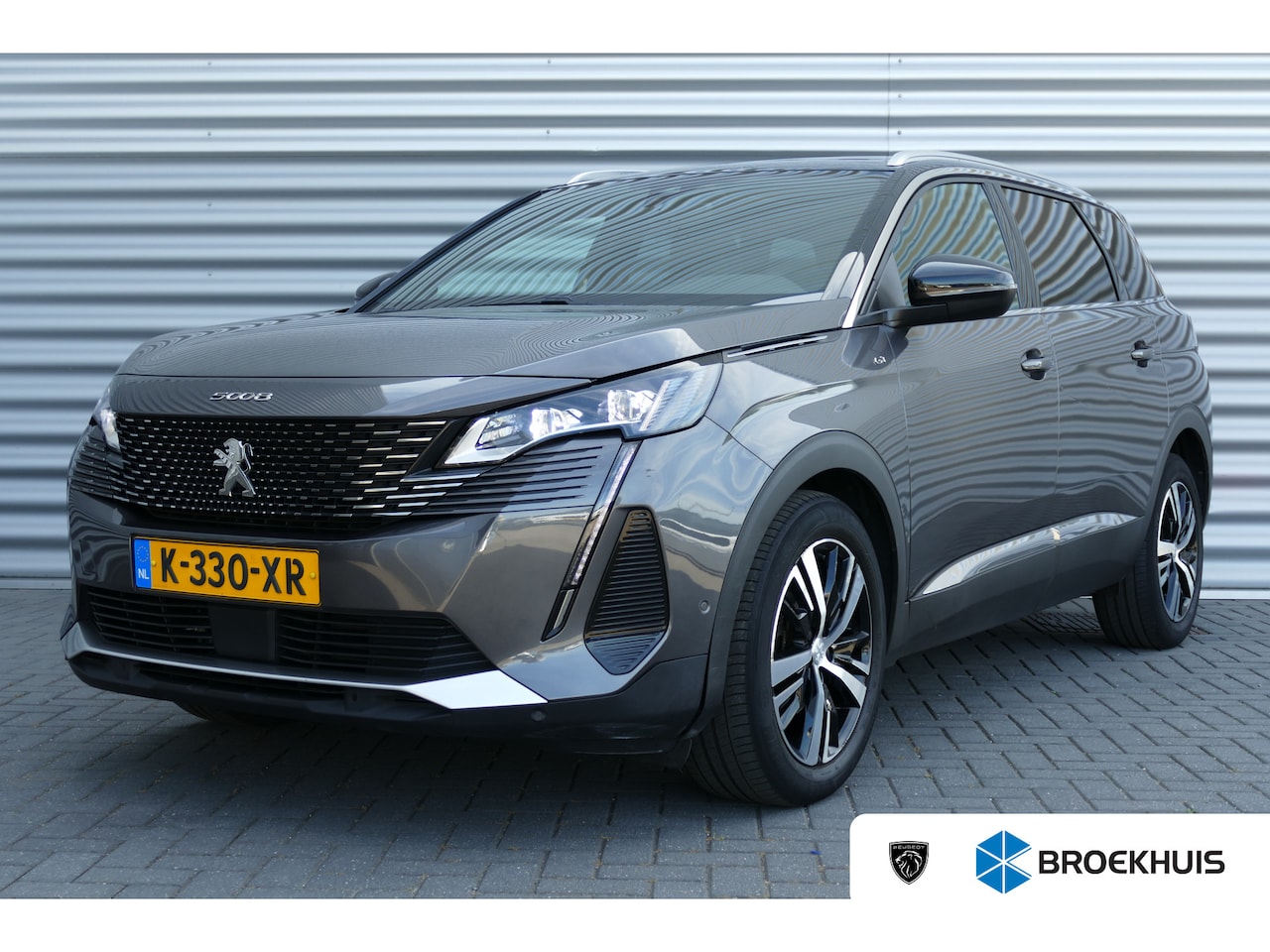 Peugeot 5008 - 1.6 PURETECH 180PK 7-ZITS GT PACK AUTOMAAT / NAVI / LEDER / CLIMA / FULL-LED / 19" LMV / C - AutoWereld.nl