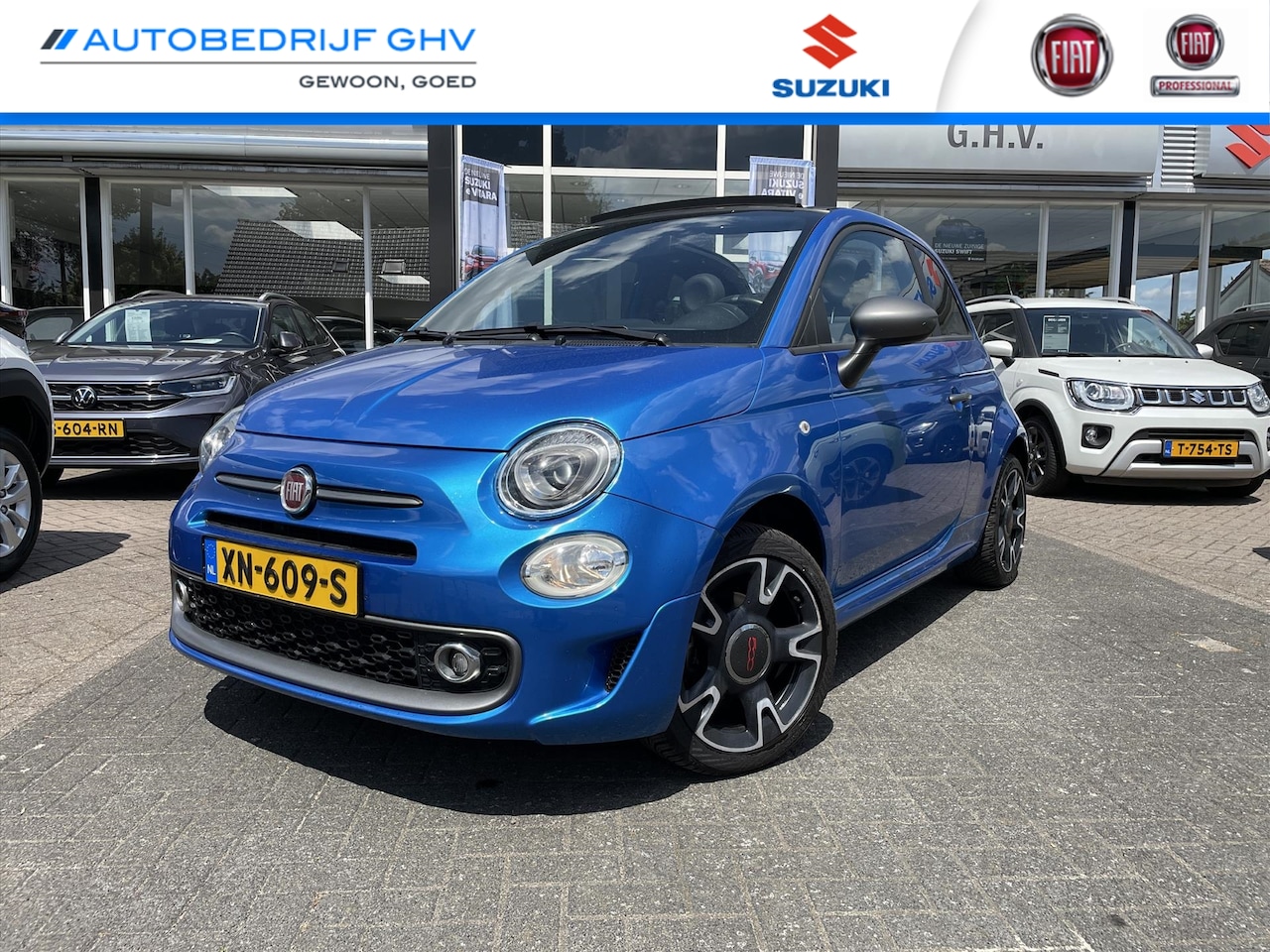 Fiat 500 C - 1.2 69pk 500S | Cabrio | Verkoopbemiddeling | - AutoWereld.nl