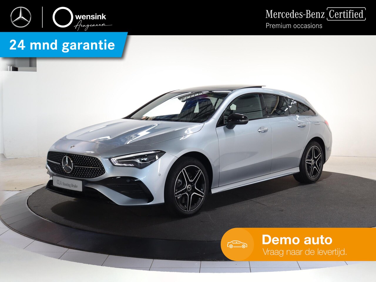 Mercedes-Benz CLA-klasse Shooting Brake - 250e Business Solution AMG | Night | Panoramadak | Trekhaak | Sfeerverlichting | Parkeerca - AutoWereld.nl