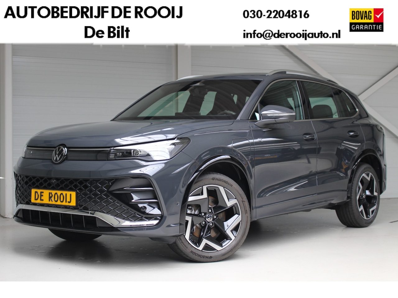 Volkswagen Tiguan - 1.5 eHybrid R-Line Edition Navigatie | 360 Camera | Trekhaak | HUD | Keyless Entry - AutoWereld.nl