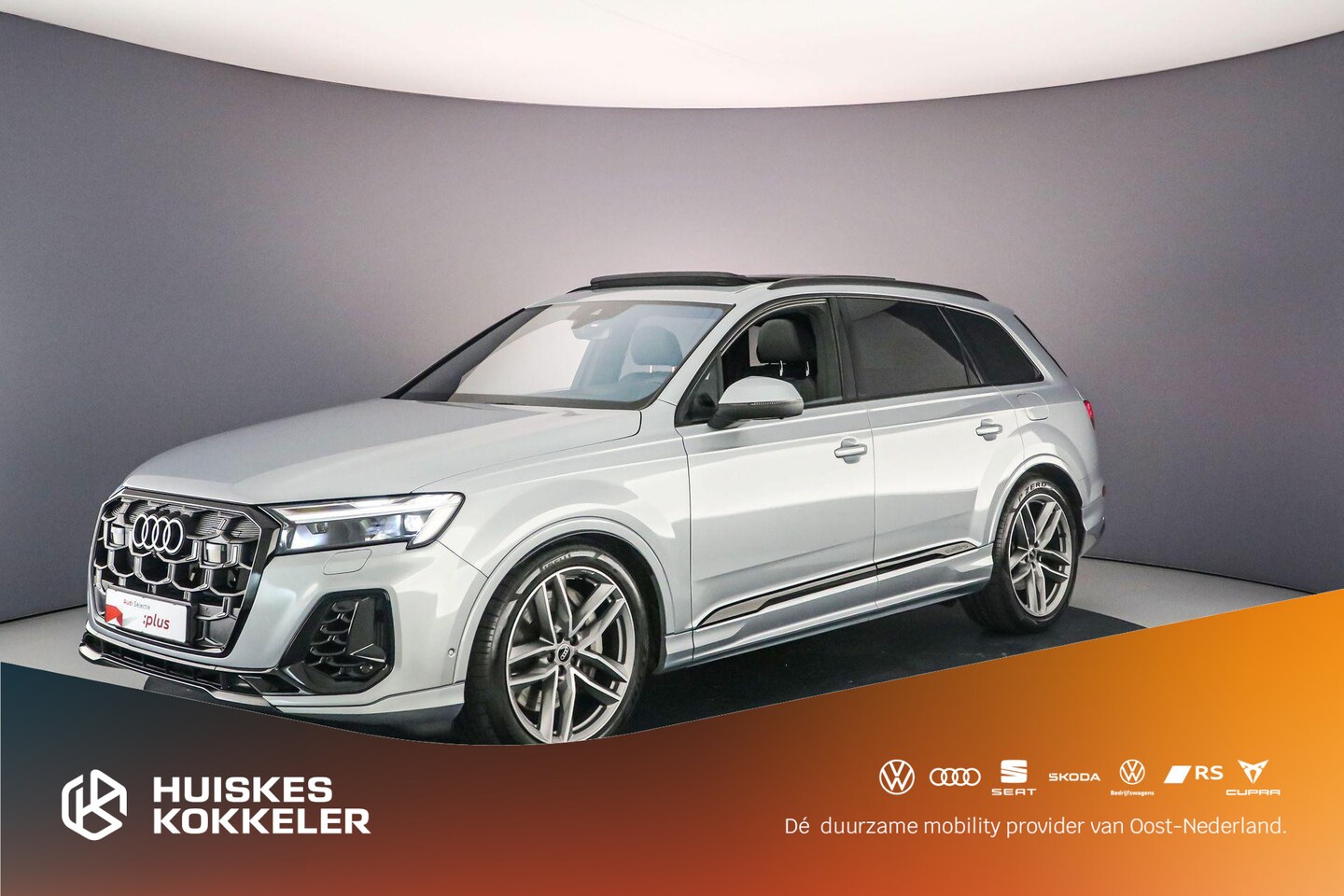 Audi Q7 - 55 TFSI e 394PK quattro Pro Line S |4-wielbesturing | Stoelverwarming voor+achter | Pano | - AutoWereld.nl