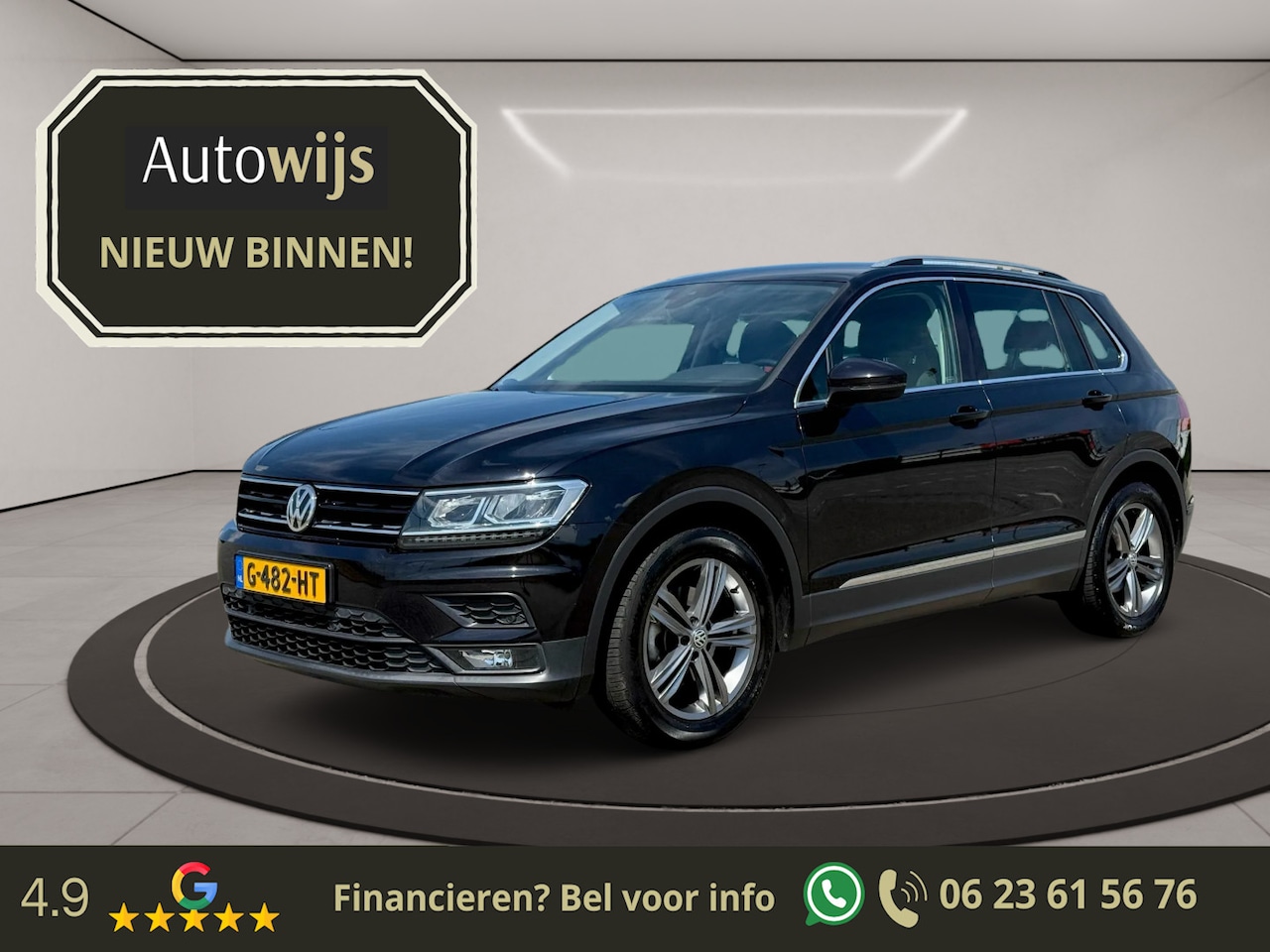 Volkswagen Tiguan - 1.5 TSI Comfortline Business|Led|Trekhaak|Dab+|PDC|NL AUTO - AutoWereld.nl