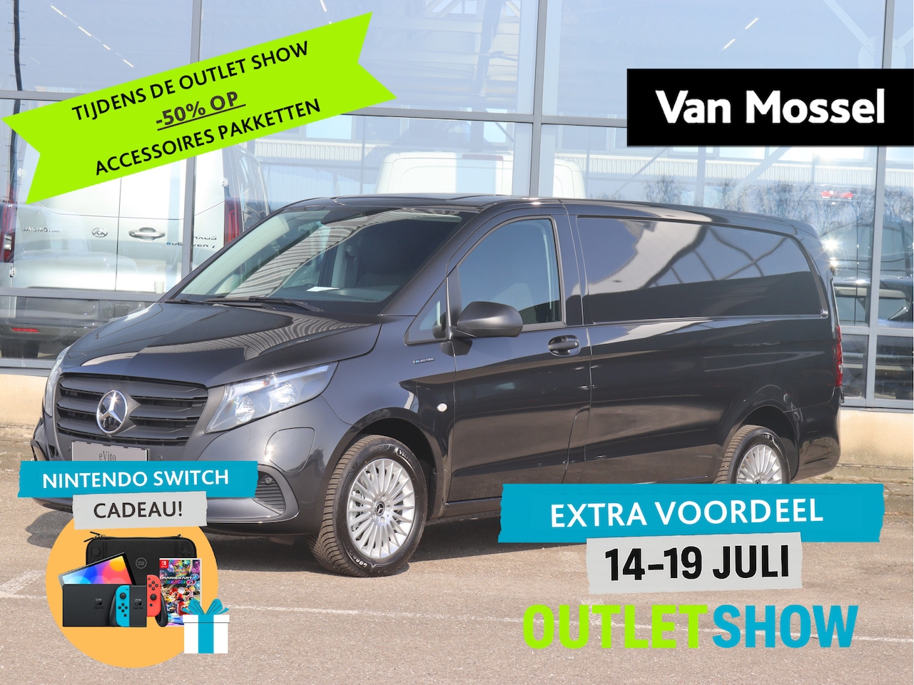 Mercedes-Benz eVito - eVito Lang 66 kWh Lang 66 kWh - AutoWereld.nl