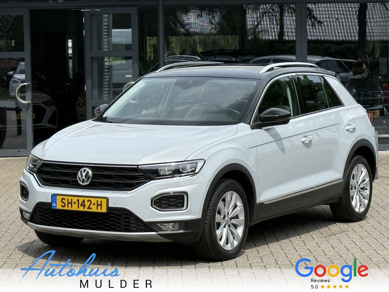 Volkswagen T-Roc - 2.0 TSI 4Motion Sport Automaat/Climate control/Led/Trekhaak - AutoWereld.nl