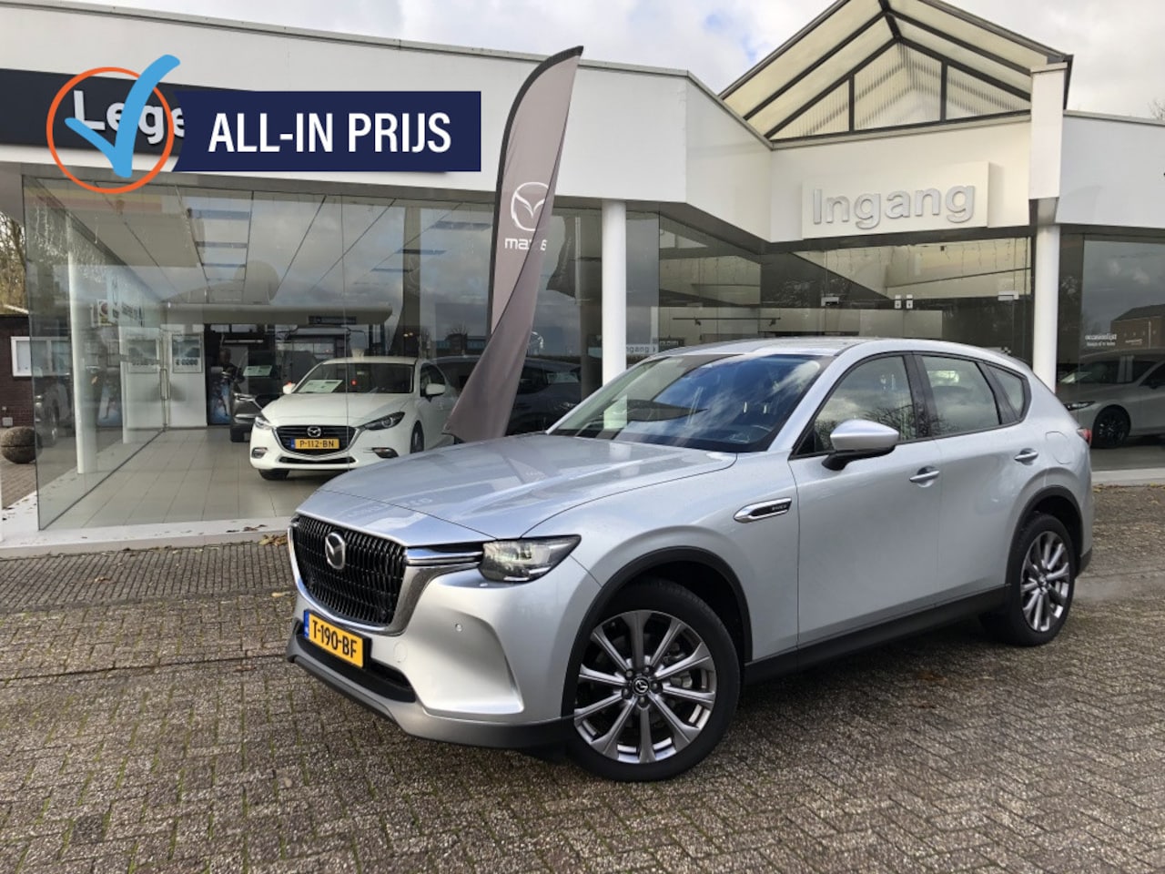 Mazda CX-60 - 2.5 PHEV Excl.-Line Trekhaak | Camera | HUD >> - AutoWereld.nl