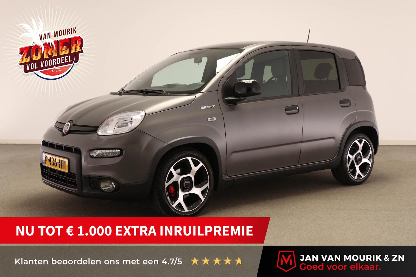 Fiat Panda - 1.0 Hybrid Sport | SPECIALE KLEUR - AutoWereld.nl