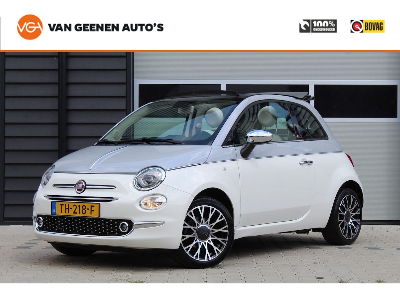 Fiat 500 C - 0.9 TwinAir Turbo Collezione | NL-auto | TOPstaat! - AutoWereld.nl