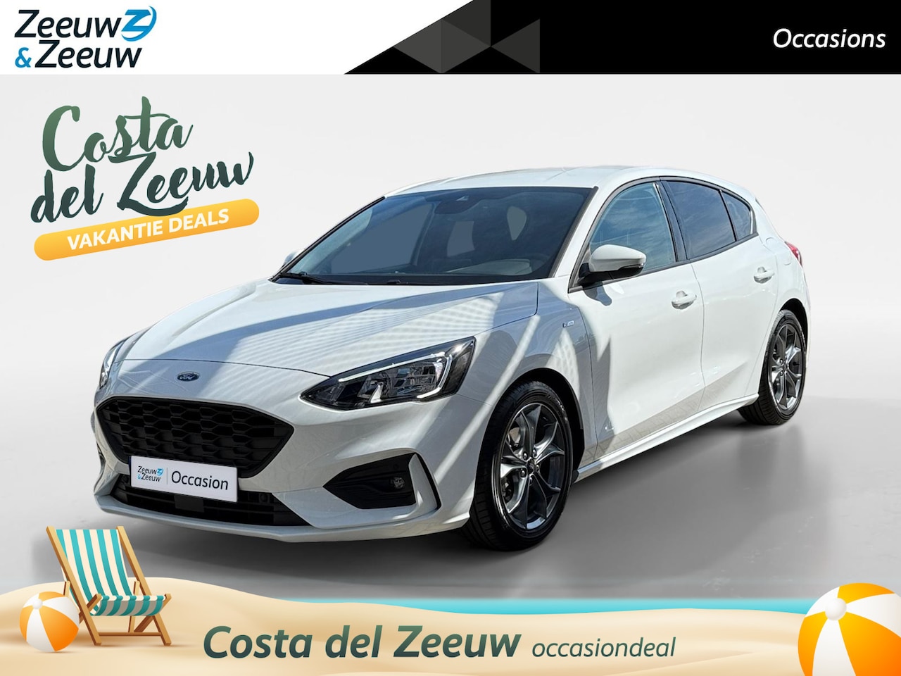 Ford Focus - 1.0 EcoBoost Hybrid ST Line Business | B&O Audio | Carplay & Andriod auto | 1ste Eigenaar - AutoWereld.nl