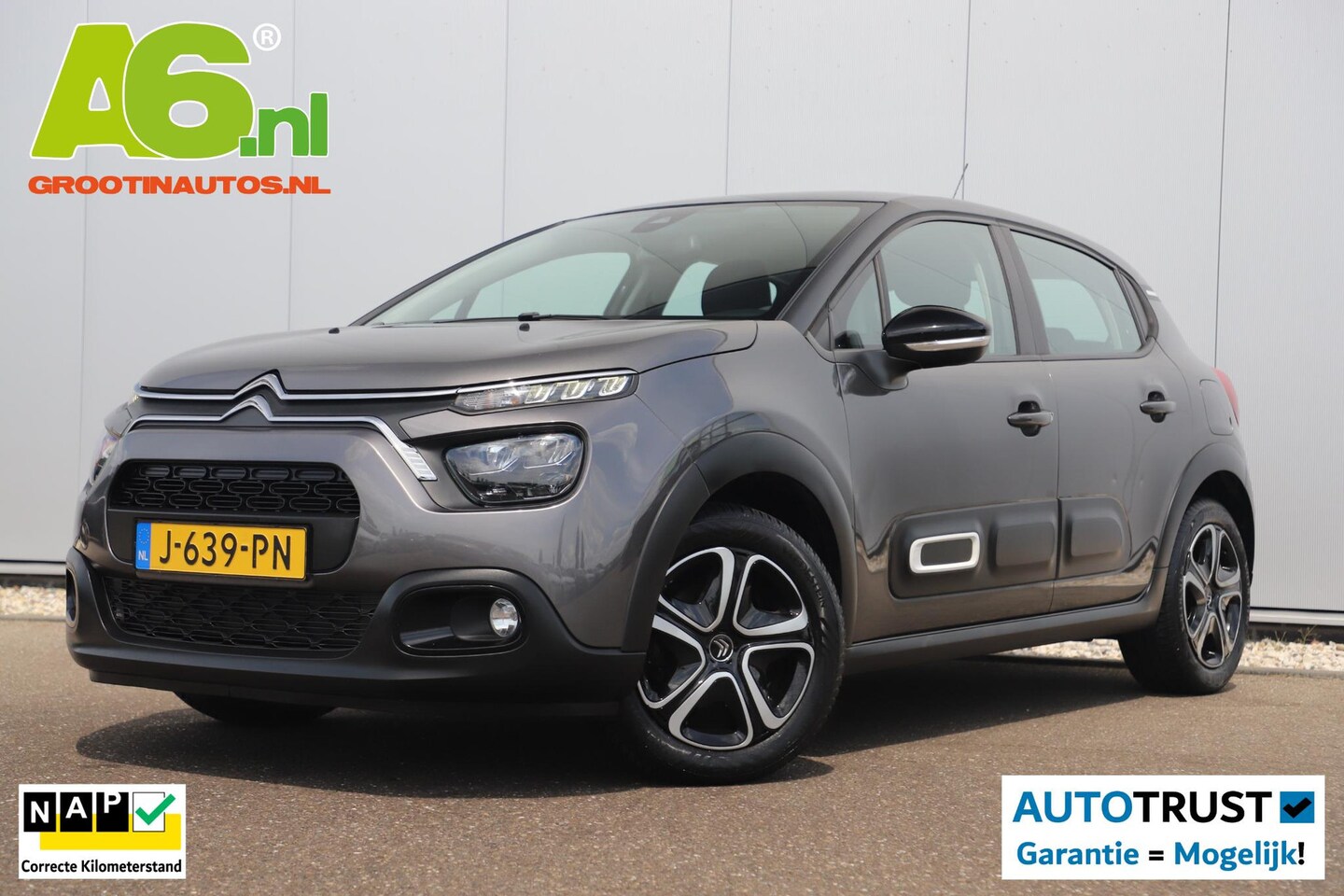 Citroën C3 - 1.2 PureTech Feel Navigatie Carplay Android Clima Cruise Parkeersensor Rijstrooksensor - AutoWereld.nl
