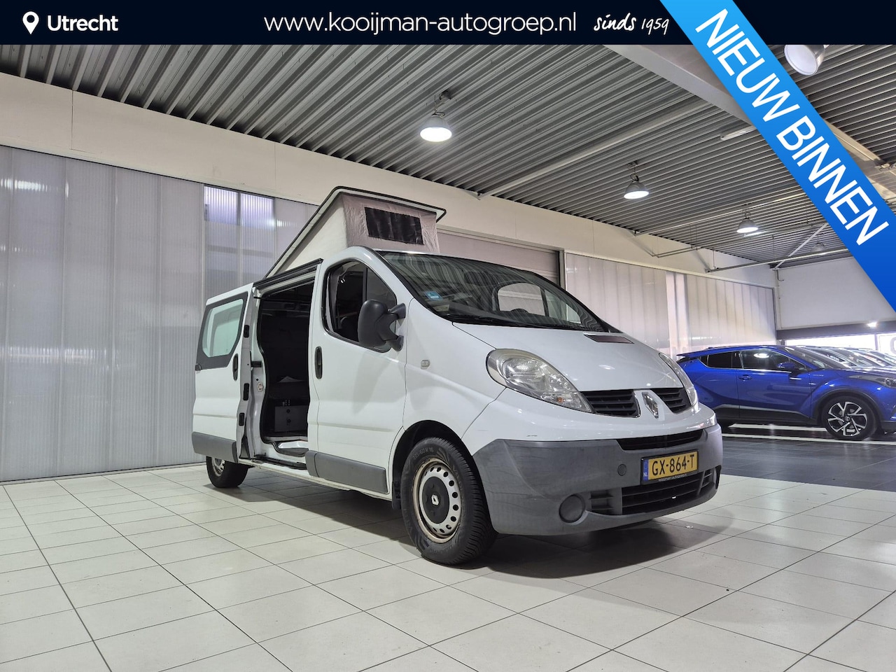 Renault Trafic - t29 l2/h1 2.0 dci 66kw e4 Camper , Super leuk , Alles erop en eraan , Op naar de zon ! - AutoWereld.nl