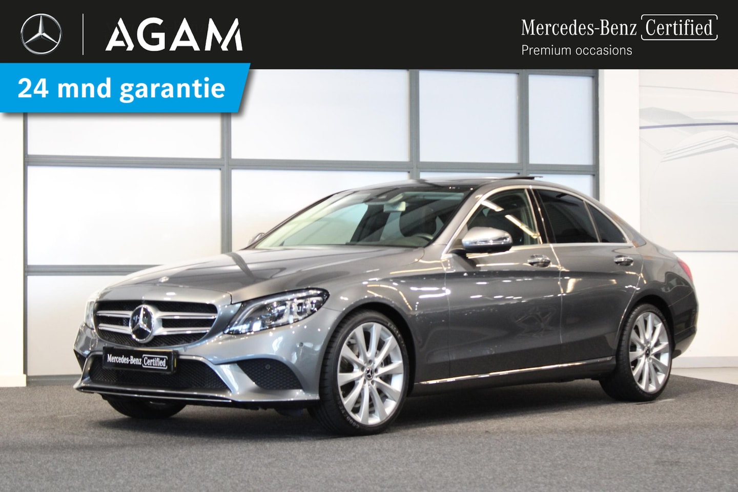 Mercedes-Benz C-klasse - Limousine 200 Panorama dak - AutoWereld.nl