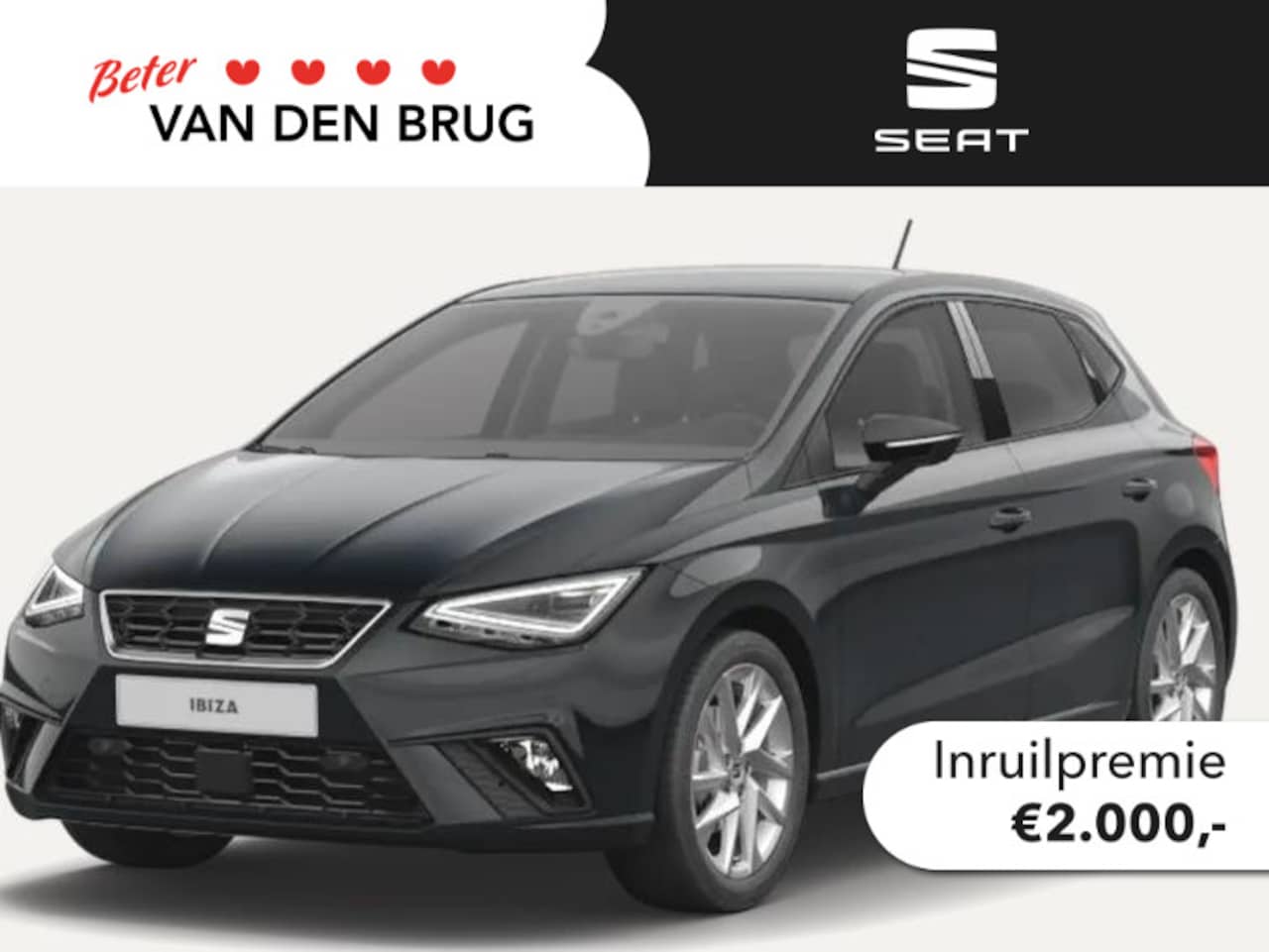 SEAT Ibiza - FR Business Connect 1.0 TSI 85kW / 115pk Hatchback | Full LED | Achteruitrijcamera | Keyle - AutoWereld.nl